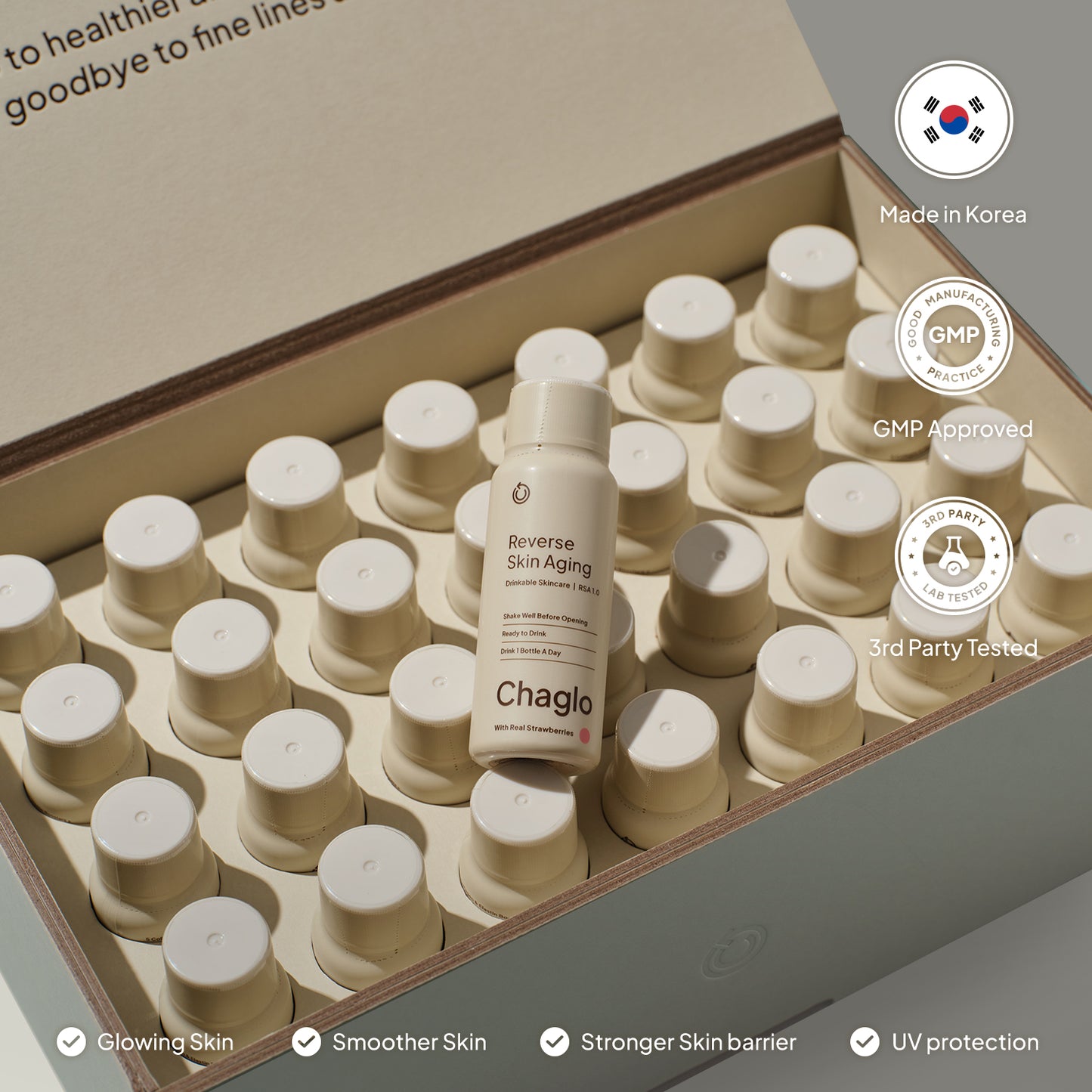 Reverse Skin Aging : Next-Gen Collagen Booster + Antioxidants