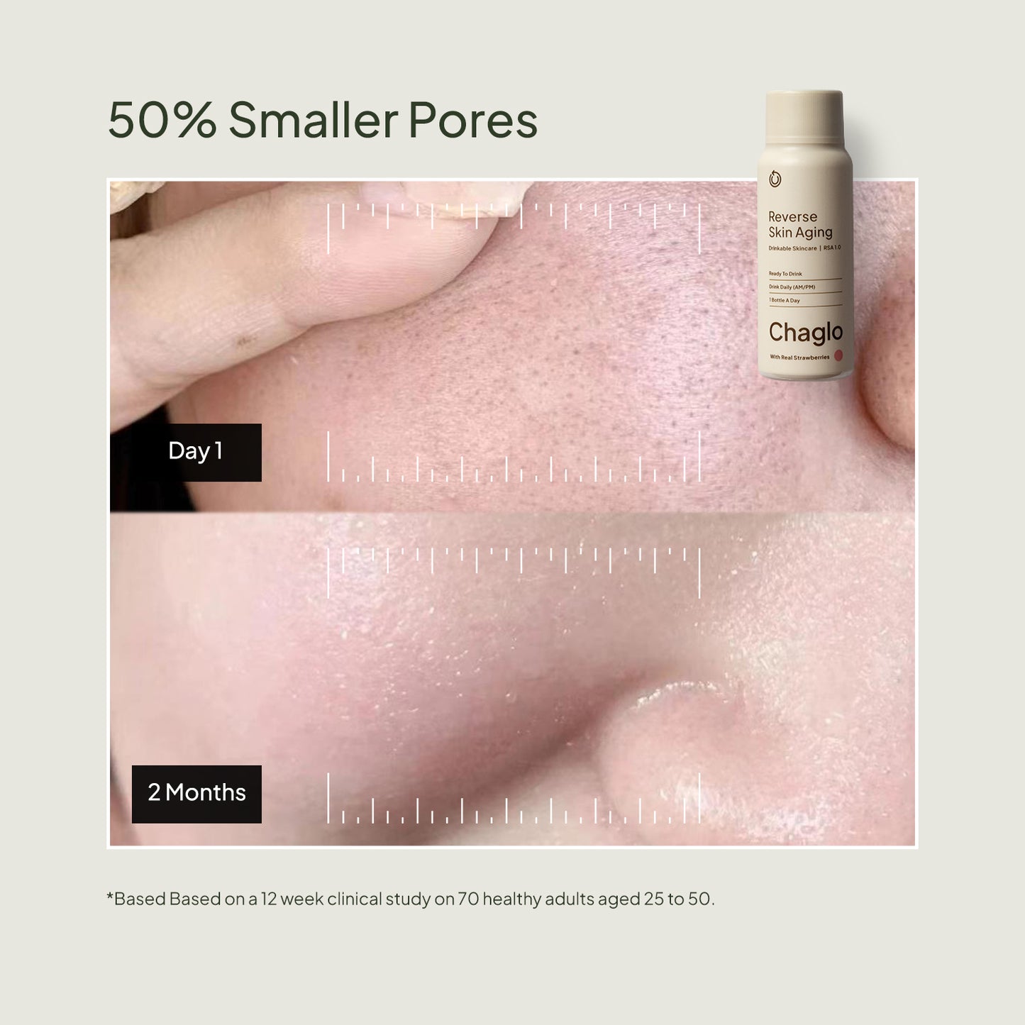 Reverse Skin Aging : Next-Gen Collagen Booster + Antioxidants